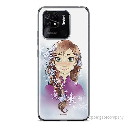 ERT GROUP mobiltelefonfodral för Xiaomi REDMI 10C originalt och officiellt licensierat Disney mönster Anna 001 optimalt anpassad till formen på mobiltelefonen, fodral tillverkad av TPU plast 5905511539863