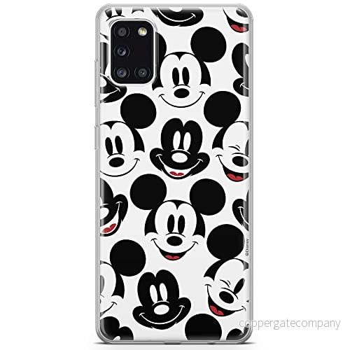 ERT GROUP mobiltelefonfodral för Samsung A31 originalt och officiellt licensierat Disney mönster Mickey 018 optimalt anpassad till formen på mobiltelefonen, fodral tillverkad av TPU plast 5903040213094
