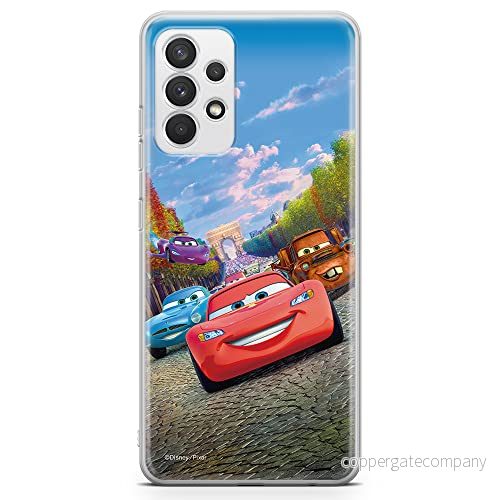 ERT GROUP mobiltelefonfodral för Samsung A32 4G LTE originalt och officiellt licensierat Disney mönster Cars 001 optimalt anpassad till formen på mobiltelefonen, fodral tillverkad av TPU plast 5903040467435