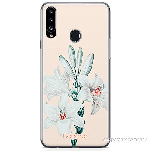 ERT GROUP mobiltelefonfodral för Samsung A20S originalt och officiellt licensierat Babaco mönster Flowers 039 optimalt anpassad till formen på mobiltelefonen, fodral tillverkad av TPU plast 5905131305701