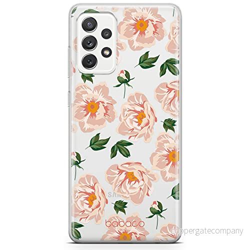 ERT GROUP mobiltelefonfodral för Samsung A73 5G originalt och officiellt licensierat Babaco mönster Flowers 014 optimalt anpassad till formen på mobiltelefonen, gedeeltelijk transparant 5904805518126