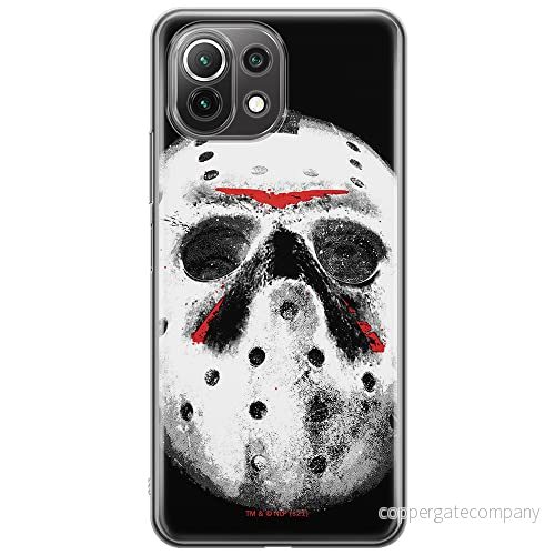 ERT GROUP mobiltelefonfodral för Xiaomi 11 LITE 4G/5G originalt och officiellt licensierat Horror mönster Friday the 13th 015, fodral tillverkad av TPU plast 5905511115791