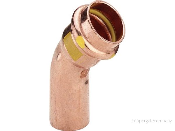 Viega V Gas Böj 15 45 Gr 1 m 4015211345679