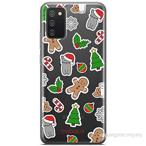 ERT GROUP mobiltelefonfodral för Samsung A02S originalt och officiellt licensierat Babaco mönster Winter 006 optimalt anpassad till formen på mobiltelefonen, gedeeltelijk transparant 5903040227978