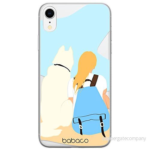 ERT GROUP mobiltelefonfodral för Iphone XR originalt och officiellt licensierat Babaco mönster Dogs 003 optimalt anpassad till formen på mobiltelefonen, gedeeltelijk transparant 5905131013408