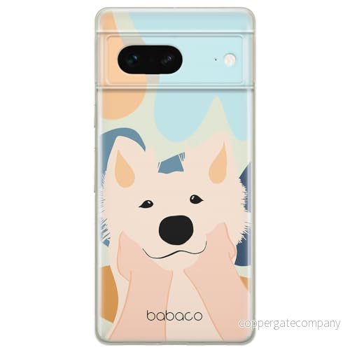 ERT GROUP mobiltelefonfodral för Google PIXEL 7 originalt och officiellt licensierat Babaco mönster Dogs 009 optimalt anpassad till formen på mobiltelefonen, gedeeltelijk transparant 5905795149628
