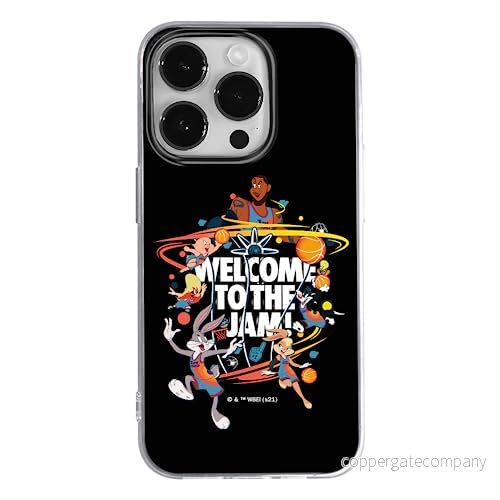 ERT GROUP mobiltelefonfodral för Iphone 14 PRO originalt och officiellt licensierat Looney Tunes mönster Space Jam 003 anpassad till formen på mobiltelefonen, fodral tillverkad av TPU plast 5905511020231