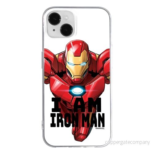 ERT GROUP mobiltelefonfodral för Apple Iphone 14 PLUS originalt och officiellt licensierat Marvel mönster Iron Man 029 optimalt anpassad till formen på mobiltelefonen, fodral tillverkad av TPU plast 5905131901156