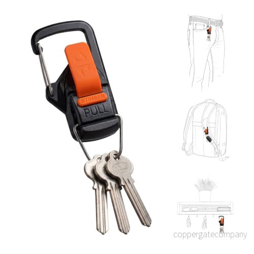 8TIMBER Terra Clip magnetisk snabbfrigörande nyckelring enkel karbinhake alternativ för snygg nyckelhantering var som helst med snabb och flik, klämma i ett 860008385222