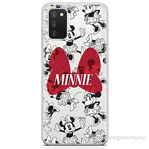ERT GROUP mobiltelefonfodral för Samsung A03S originalt och officiellt licensierat Disney mönster Minnie 048 optimalt anpassad till formen på mobiltelefonen, gedeeltelijk transparant 5903932990577