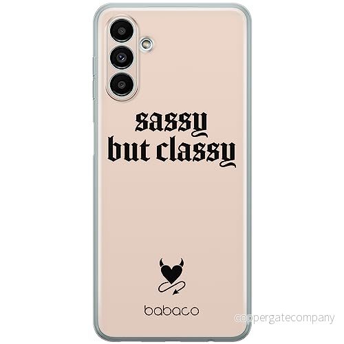 ERT GROUP mobiltelefonfodral för Samsung A13 5G/A04S originalt och officiellt licensierat Babaco mönster Sassy but classy 001 anpassad till formen på mobiltelefonen, fodral tillverkad av TPU plast 5904805572739