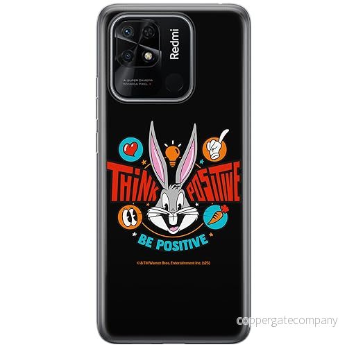 ERT GROUP mobiltelefonfodral för Xiaomi REDMI 10C originalt och officiellt licensierat Looney Tunes mönster Bugs 020 optimalt anpassad till formen på mobiltelefonen, fodral tillverkad av TPU plast 5905795085018