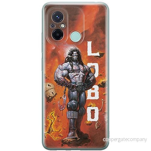 ERT GROUP mobiltelefonfodral för Xiaomi REDMI 12C/ 11A originalt och officiellt licensierat DC mönster Lobo 003 optimalt anpassad till formen på mobiltelefonen, fodral tillverkad av TPU plast 5905511855949