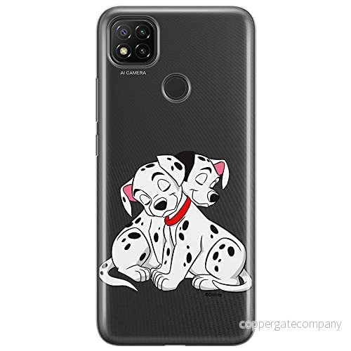 ERT GROUP mobiltelefonfodral för Xiaomi REDMI 9C originalt och officiellt licensierat Disney mönster Dalmatians 005 optimalt anpassad till formen på mobiltelefonen, gedeeltelijk transparant 5904805890161
