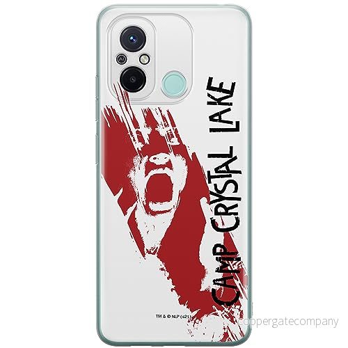 ERT GROUP mobiltelefonfodral för Xiaomi REDMI 12C/ 11A originalt och officiellt licensierat Horror mönster Friday the 13th 010, fodral tillverkad av TPU plast 5905511849504