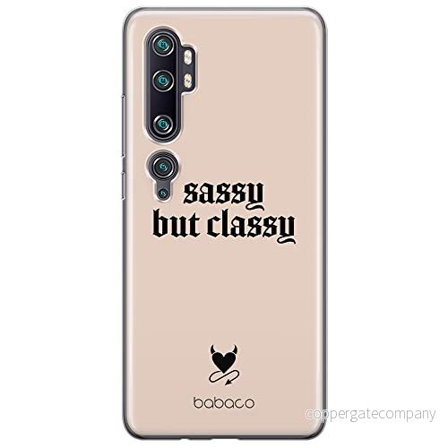 ERT GROUP mobiltelefonfodral för Xiaomi MI NOTE 10 / PRO originalt och officiellt licensierat Babaco mönster Sassy but classy 001, fodral tillverkad av TPU plast 5903932883893