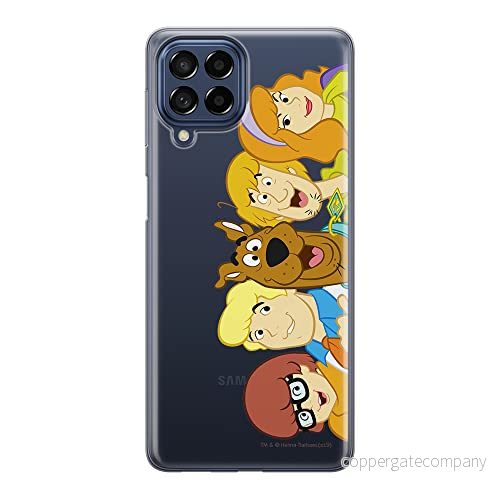 ERT GROUP mobiltelefonfodral för Samsung M53 5G originalt och officiellt licensierat Scooby Doo mönster 001 optimalt anpassad till formen på mobiltelefonen, gedeeltelijk transparant 5905511397470