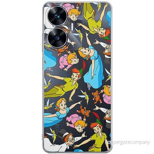 ERT GROUP mobiltelefonfodral för Realme C55 originalt och officiellt licensierat Disney mönster Peter Pan 002 optimalt anpassad till formen på mobiltelefonen, gedeeltelijk transparant 5905511870119