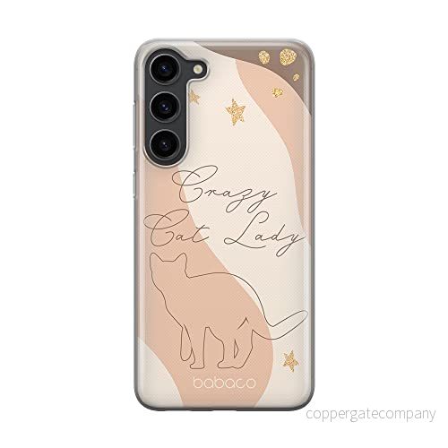 ERT GROUP mobiltelefonfodral för Samsung S23 originalt och officiellt licensierat Babaco mönster Cats 009 optimalt anpassad till formen på mobiltelefonen, fodral tillverkad av TPU plast 5905511428013