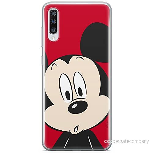 ERT GROUP mobiltelefonfodral för Samsung A70 originalt och officiellt licensierat Disney mönster Mickey 019 optimalt anpassad till formen på mobiltelefonen, fodral tillverkad av TPU plast 5903537566795