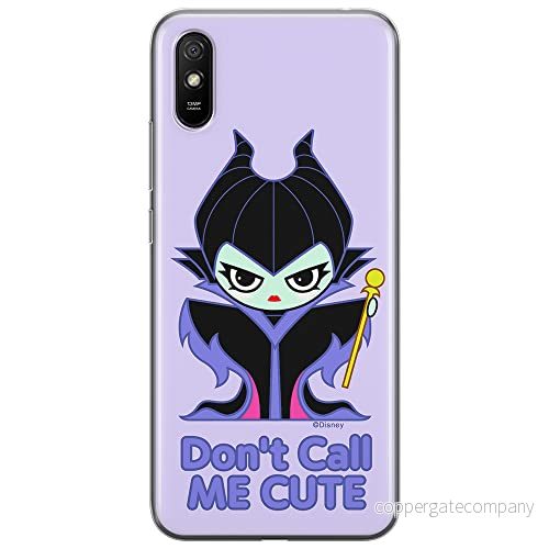 ERT GROUP mobiltelefonfodral för Xiaomi REDMI 9A originalt och officiellt licensierat Disney mönster Maleficent 003 optimalt anpassad till formen på mobiltelefonen, fodral tillverkad av TPU plast 5905131480958