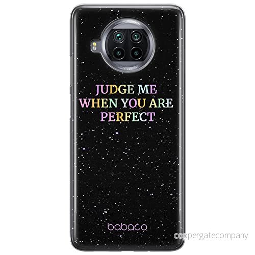 ERT GROUP mobiltelefonfodral för Xiaomi MI 10T LITE/REDMI NOTE 9 PRO 5G originalt och officiellt licensierat Babaco mönster Judge me 002, fodral tillverkad av TPU plast 5903932903744