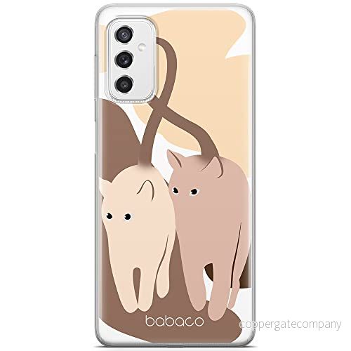 ERT GROUP mobiltelefonfodral för Samsung M52 5G originalt och officiellt licensierat Babaco mönster Cats 002 optimalt anpassad till formen på mobiltelefonen, fodral tillverkad av TPU plast 5905131086150
