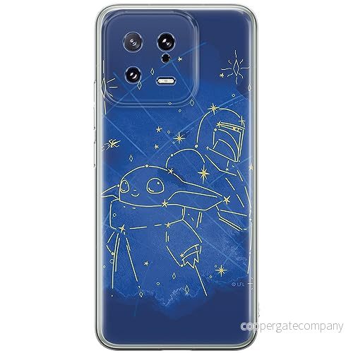 ERT GROUP mobiltelefonfodral för Xiaomi 13 originalt och officiellt licensierat Star Wars mönster Baby Yoda 023 optimalt anpassad till formen på mobiltelefonen, fodral tillverkad av TPU plast 5905511903367