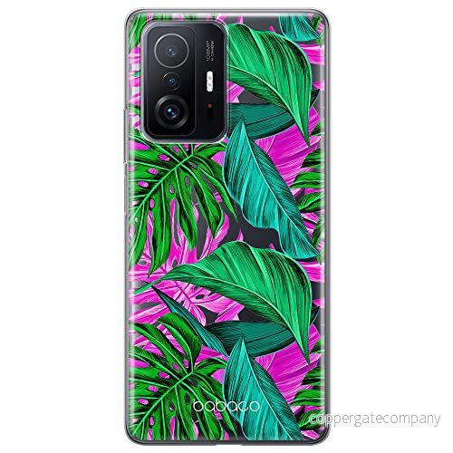 ERT GROUP mobiltelefonfodral för Xiaomi 11T 5G / PRO originalt och officiellt licensierat Babaco mönster Plants 004 optimalt anpassad till formen på mobiltelefonen, gedeeltelijk transparant 5904805555275