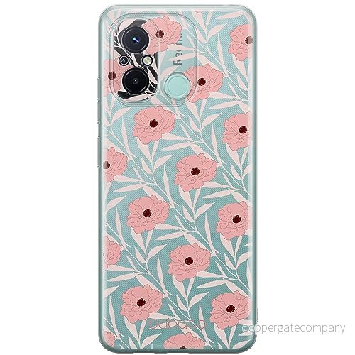 ERT GROUP mobiltelefonfodral för Xiaomi REDMI 12C/ 11A originalt och officiellt licensierat Babaco mönster Flowers 017 optimalt anpassad till formen på mobiltelefonen, gedeeltelijk transparant 5905511845490
