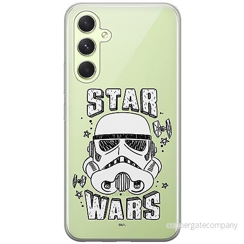ERT GROUP mobiltelefonfodral för Samsung A54 5G originalt och officiellt licensierat Star Wars mönster Stormtrooper 013 optimalt anpassad till formen på mobiltelefonen, gedeeltelijk transparant 5905511799328