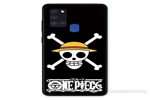 Fodral för Samsung Galaxy A21S Manga skalle i ett stycke 3614849887097