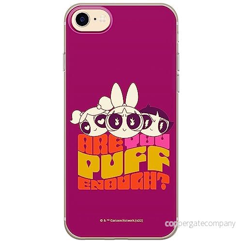 ERT GROUP mobiltelefonfodral för Iphone 7/8/ SE 2/ 3 originalt och officiellt licensierat The Powerpuff Girls mönster 044, fodral tillverkad av TPU plast 5905511987435
