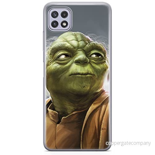 ERT GROUP mobiltelefonfodral för Samsung A22 5G originalt och officiellt licensierat Star Wars mönster Yoda 006 optimalt anpassad till formen på mobiltelefonen, fodral tillverkad av TPU plast 5903932827378