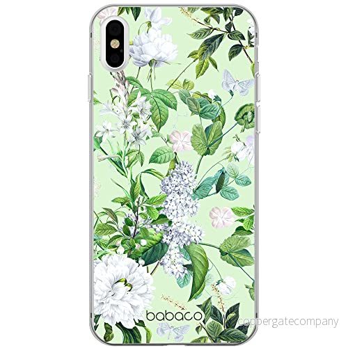 ERT GROUP mobiltelefonfodral för Iphone XS Max originalt och officiellt licensierat Babaco mönster Flowers 038 optimalt anpassad till formen på mobiltelefonen, fodral tillverkad av TPU plast 5905131302953