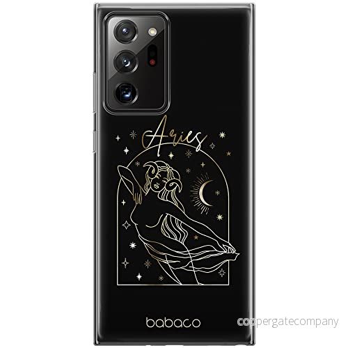 ERT GROUP mobiltelefonfodral för Samsung GALAXY NOTE 20 ULTRA originalt och officiellt licensierat Babaco mönster Zodiac Woman 001, fodral tillverkad av TPU plast 5903040364239