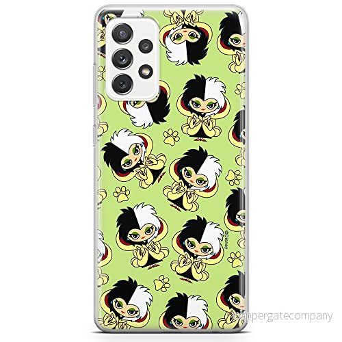 ERT GROUP mobiltelefonfodral för Samsung A73 5G originalt och officiellt licensierat Disney mönster Cruella 007 optimalt anpassad till formen på mobiltelefonen, fodral tillverkad av TPU plast 5905131495686