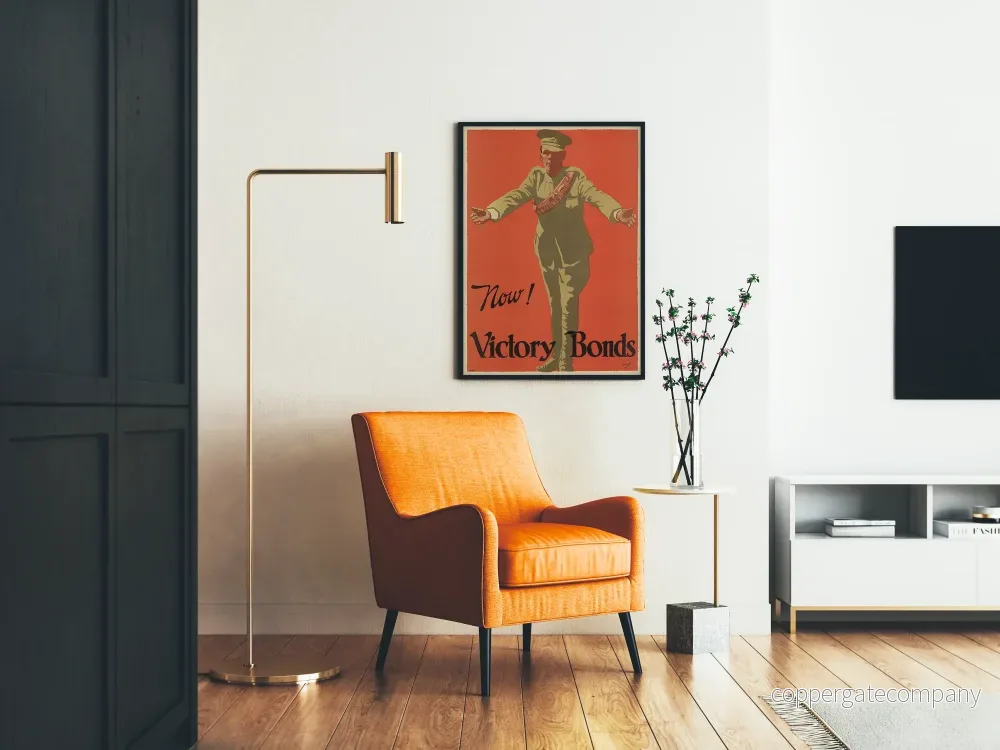 Vintage militär poster Victory Bonds Now - Bild 2