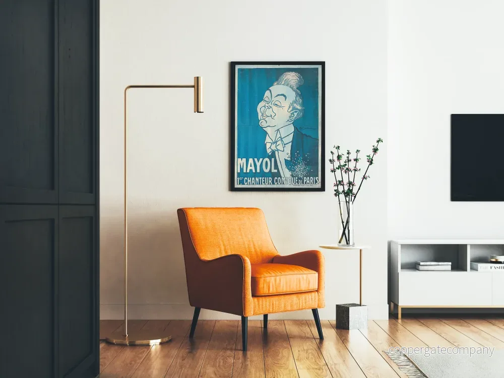 Vintageaffisch Mayol Paris första komiska sångare - Bild 2