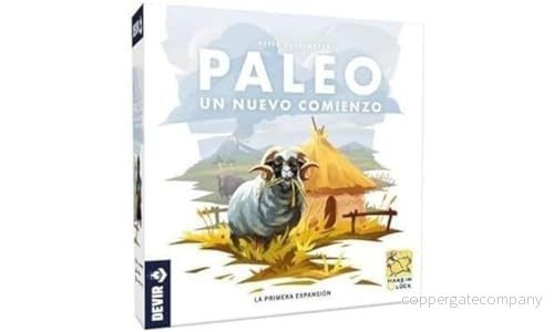 Devir Paleo: Expansion en ny start, brädspel, brädspel med kooperativa vänner, +10 (BGPALNCSP) 8436589626027