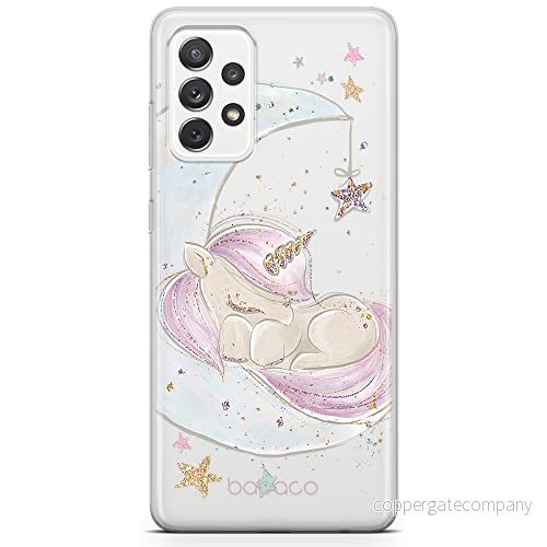 ERT GROUP mobiltelefonfodral för Samsung A33 5G originalt och officiellt licensierat Babaco mönster Unicorn 003 optimalt anpassad till formen på mobiltelefonen, gedeeltelijk transparant 5904805345302