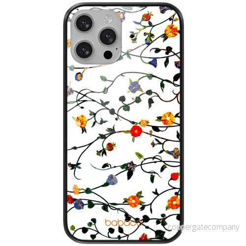 ERT GROUP mobiltelefonfodral för Apple Iphone 6/6S originalt och officiellt licensierat Babaco mönster Flowers 008 tillverkad av härdat glas, optimalt anpassat till mobilens form, skyddsfodral 5903537744193