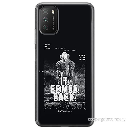 ERT GROUP mobiltelefonfodral för Xiaomi REDMI 9T/ POCO M3 originalt och officiellt licensierat Horror mönster It 017 optimalt anpassad till formen på mobiltelefonen, fodral tillverkad av TPU plast 5905131993229