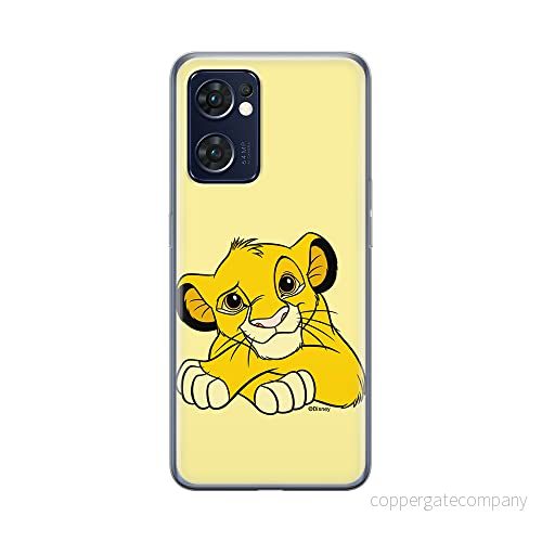 ERT GROUP mobiltelefonfodral för Oppo RENO 7 5G originalt och officiellt licensierat Disney mönster Simba & Friends 009 optimalt anpassad till formen på mobiltelefonen, fodral tillverkad av TPU plast 5905511317621