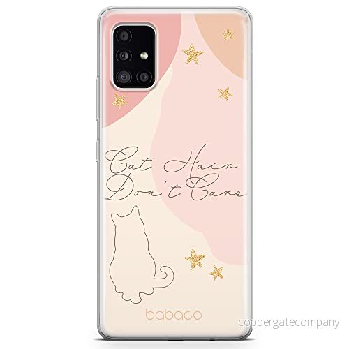 ERT GROUP mobiltelefonfodral för Samsung A51 originalt och officiellt licensierat Babaco mönster Cats 007 optimalt anpassad till formen på mobiltelefonen, fodral tillverkad av TPU plast 5905131079206