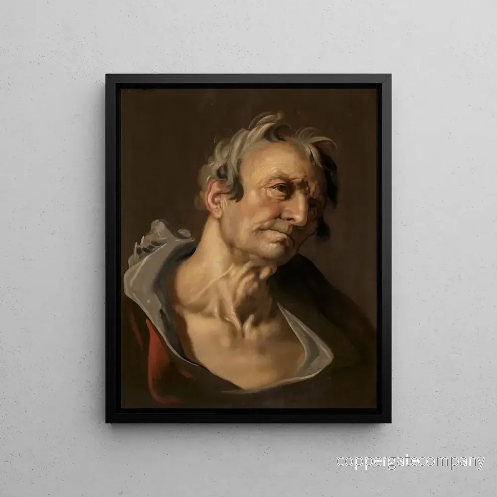Målning Tête d’un vieil homme – Abraham Bloemaert | Konsttryck