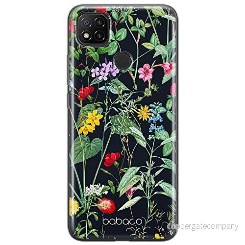 ERT GROUP mobiltelefonfodral för Xiaomi REDMI 9C originalt och officiellt licensierat Babaco mönster Flowers 041 optimalt anpassad till formen på mobiltelefonen, fodral tillverkad av TPU plast 5905131312983