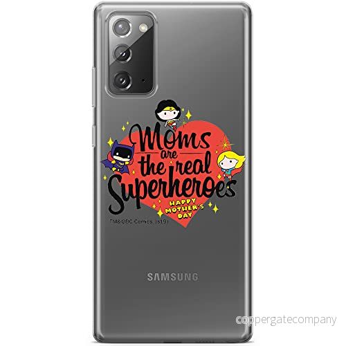 ERT GROUP mobiltelefonfodral för Samsung GALAXY NOTE 20 originalt och officiellt licensierat DC mönster Super Girls 005 optimalt anpassad till formen på mobiltelefonen, gedeeltelijk transparant 5903040453452