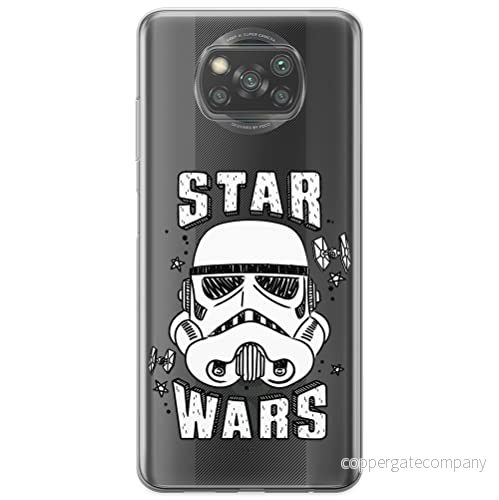 ERT GROUP mobiltelefonfodral för Xiaomi POCOPHONE X3 originalt och officiellt licensierat Star Wars mönster Stormtrooper 013 optimalt anpassad till formen på mobiltelefonen, gedeeltelijk transparant 5903537128900