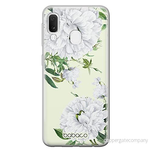 ERT GROUP mobiltelefonfodral för Samsung A20e originalt och officiellt licensierat Babaco mönster Flowers 047 optimalt anpassad till formen på mobiltelefonen, fodral tillverkad av TPU plast 5905131335081
